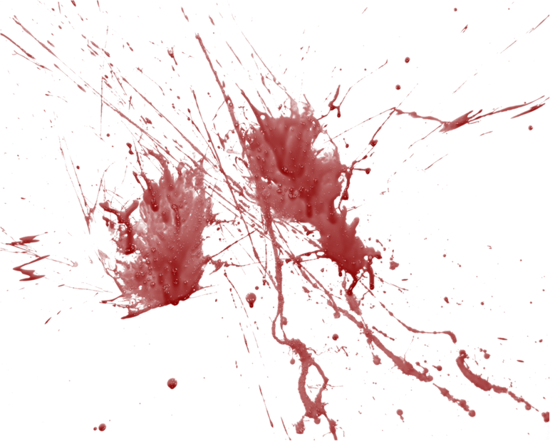 blood splatter